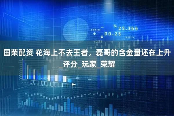 国荣配资 花海上不去王者，磊哥的含金量还在上升_评分_玩家_荣耀